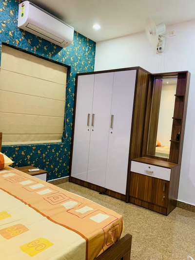 Furniture, Storage, Bedroom, Wall Designs by Architect Afsal Rahman, Palakkad | Kolo