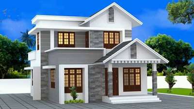 Exterior Designs by Civil Engineer Shahina Malu, Kollam | Kolo