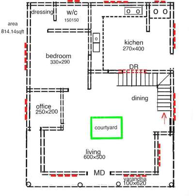 Plans Designs by Contractor advika home builders , Ernakulam | Kolo