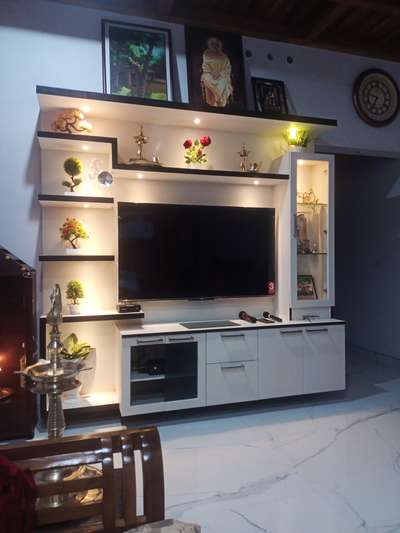 Home Decor, Lighting, Living, Flooring, Storage Designs by Carpenter Vipin Das, Kollam | Kolo