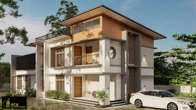 Exterior Designs by Civil Engineer Divya Divakar, Ernakulam | Kolo