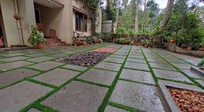 Flooring Designs by Building Supplies Madathil Granites, Alappuzha | Kolo
