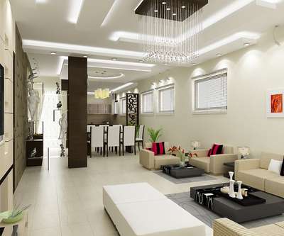 Ceiling, Furniture, Lighting, Living Designs by Interior Designer manisha pandey, Gautam Buddh Nagar | Kolo