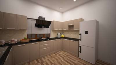Kitchen, Storage Designs by Interior Designer Skywood  interiors -Thiruvalla, Alappuzha | Kolo