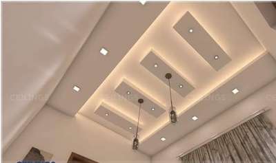 Ceiling, Lighting Designs by Civil Engineer good  work interior, Ghaziabad | Kolo