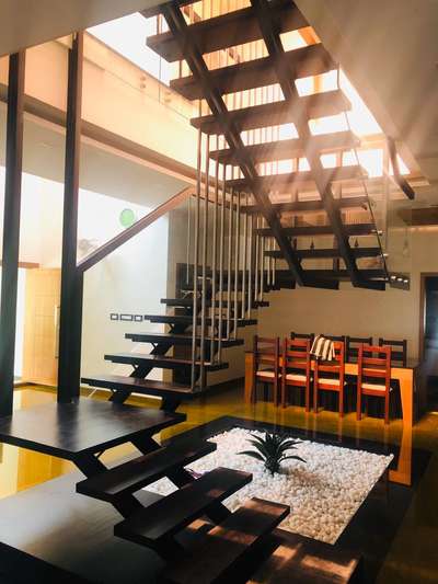 Staircase Designs by Fabrication & Welding Vishnu Nath, Malappuram | Kolo