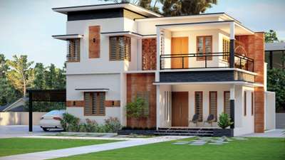 Exterior Designs by Civil Engineer Mohammed shaheer msr, Malappuram | Kolo