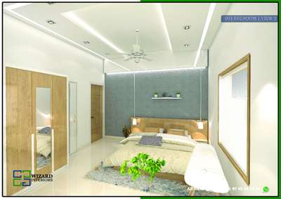 Ceiling, Furniture, Lighting, Storage, Bedroom Designs by Interior Designer WIZARD INTERIORS, Ernakulam | Kolo