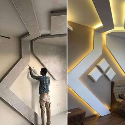 Ceiling, Wall Designs by Contractor SK future सुहाना इंटरप्राइजेज, Ujjain | Kolo