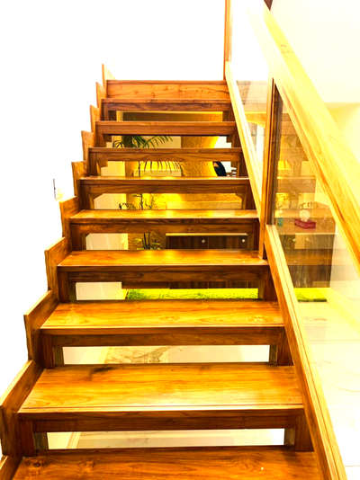 Staircase Designs by Civil Engineer Dixon Simethy, Thrissur | Kolo