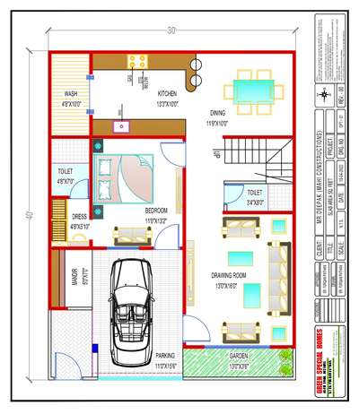 Plans Designs by Architect ER FURQAN PATHAN, Indore | Kolo