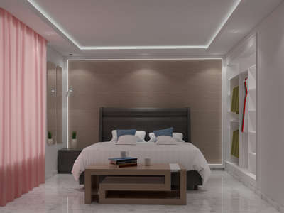 Bedroom, Furniture, Lighting Designs by Interior Designer Deepthi  Pauly, Thrissur | Kolo