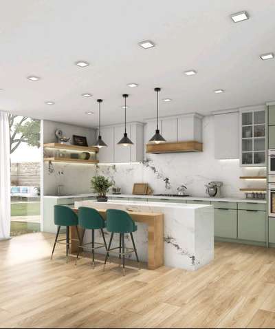 Kitchen, Storage Designs by Civil Engineer Sarath S, Alappuzha | Kolo