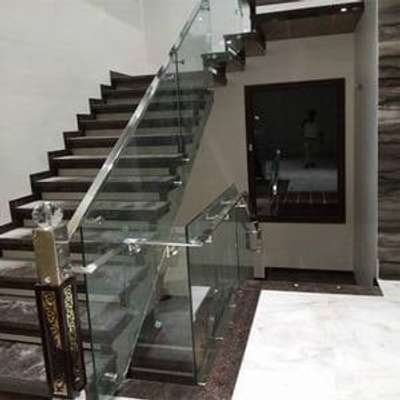 Staircase, Flooring, Wall Designs by Fabrication & Welding shanu Ali 8860407374, Ghaziabad | Kolo
