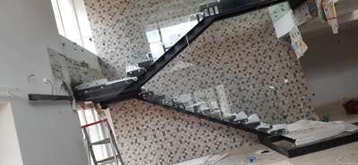 Staircase Designs by Fabrication & Welding Jijo Innovative Engineering, Alappuzha | Kolo