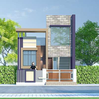 Exterior Designs by Civil Engineer Kuldeep  bagana , Dewas | Kolo
