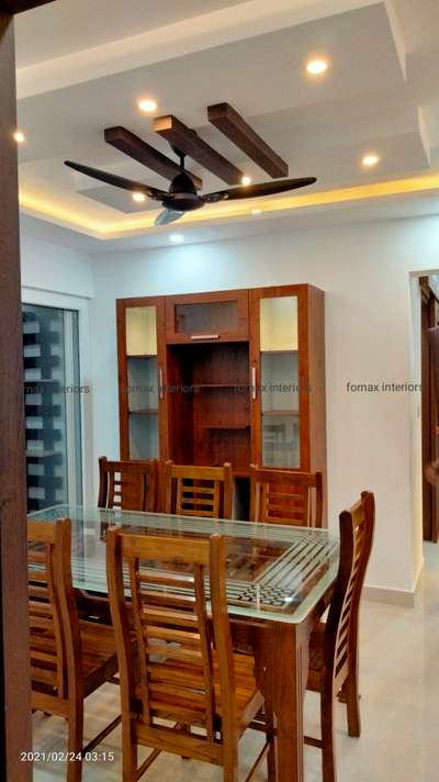 Dining, Furniture, Ceiling Designs by Interior Designer Fornax  Interiors, Thiruvananthapuram | Kolo