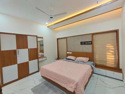 Furniture, Storage, Bedroom, Wall, Window Designs by Interior Designer Designer Interior, Malappuram | Kolo