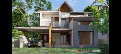 Exterior Designs by Architect Ak Designz📍 👉AMEER, Malappuram | Kolo