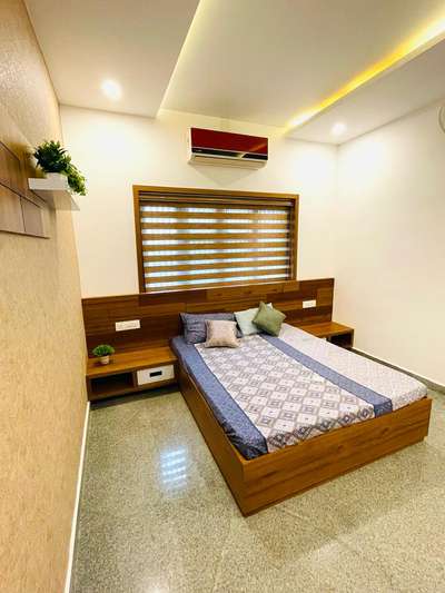 Bedroom, Storage, Furniture, Lighting, Window Designs by Interior Designer Junied Ali, Kannur | Kolo