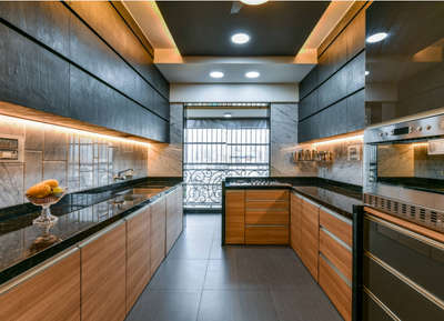 Kitchen, Lighting, Storage Designs by Interior Designer M Dot  Interior, Gautam Buddh Nagar | Kolo