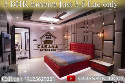 Bedroom, Lighting, Furniture, Storage, Wall Designs by Interior Designer Cabana  interiors , Gautam Buddh Nagar | Kolo