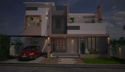 Exterior, Lighting Designs by Contractor master concepts, Palakkad | Kolo