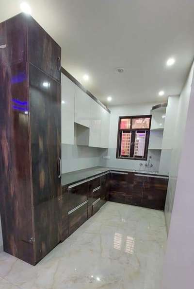 Kitchen, Lighting, Storage Designs by Interior Designer Rajesh Kumar, Faridabad | Kolo