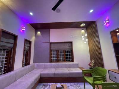 Living, Furniture, Lighting, Ceiling Designs by Civil Engineer Shukoor Thottingal Mastech, Palakkad | Kolo