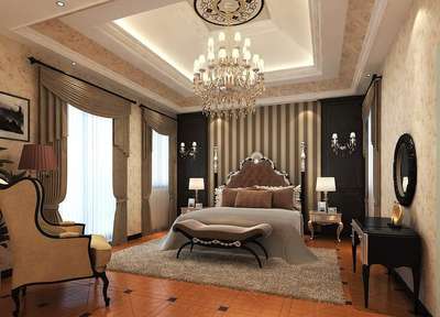 Ceiling, Furniture, Bedroom, Lighting, Storage Designs by Architect Architect  Shubham Tiwari, Meerut | Kolo