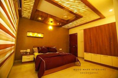 Ceiling, Furniture, Storage, Bedroom, Wall Designs by Interior Designer ASHEER PB, Thrissur | Kolo