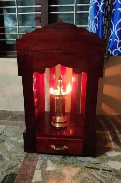 Lighting, Prayer Room, Storage, Window Designs by Carpenter vinesh vinesh vichu, Kollam | Kolo