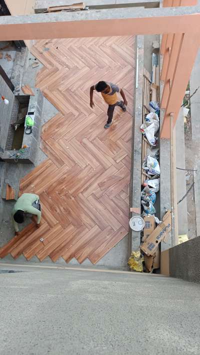 Flooring Designs by Contractor Jamil khan, Dewas | Kolo