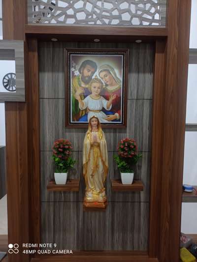 Prayer Room, Storage Designs by Carpenter Rajeesh P V, Thrissur | Kolo