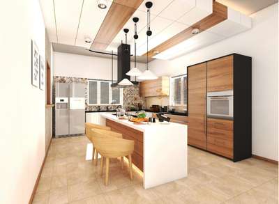 Ceiling, Kitchen, Storage, Furniture Designs by Interior Designer IDEARE group, Kozhikode | Kolo