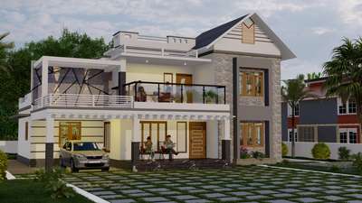 Exterior Designs by 3D & CAD Sudhi Suresh, Ernakulam | Kolo