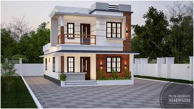 Exterior Designs by Civil Engineer PRIZM ENGINEERS, Malappuram | Kolo