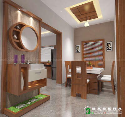 Ceiling, Furniture, Lighting, Storage, Table Designs by Interior Designer Bazera Homes and Interiors, Kannur | Kolo
