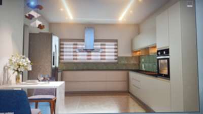 Kitchen, Lighting, Storage Designs by 3D & CAD Saji John, Kottayam | Kolo