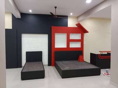 Bedroom, Furniture, Lighting Designs by Painting Works Ravi  Jaiswal, Faridabad | Kolo