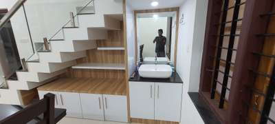 Dining, Lighting, Storage, Staircase Designs by Interior Designer sameesh S Anand, Kollam | Kolo