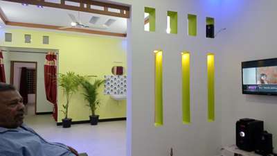Wall Designs by Contractor sunil kumar  K M, Kottayam | Kolo