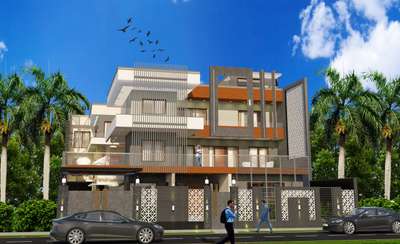 Exterior Designs by Architect Archin Design Studio, Faridabad | Kolo