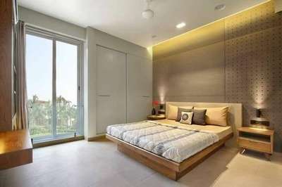 Bedroom, Furniture, Lighting, Storage Designs by Interior Designer Shahid Ansari, Gautam Buddh Nagar | Kolo