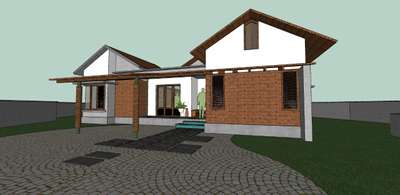 Exterior, Outdoor Designs by Civil Engineer Rajeev Kumar, Kozhikode | Kolo