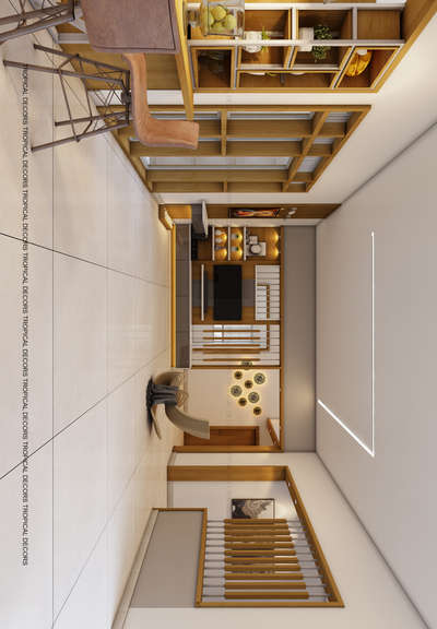 Living, Lighting, Storage Designs by Interior Designer Riyas K S, Kottayam | Kolo