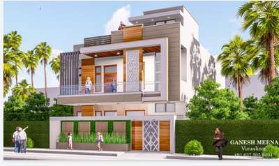 Exterior Designs by Architect Vitality Design  Studio, Jaipur | Kolo