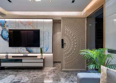 Lighting, Living, Storage, Door Designs by Interior Designer Sahil  Mittal, Jaipur | Kolo