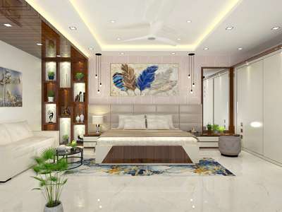 Furniture, Lighting, Bedroom, Ceiling, Storage Designs by Contractor Jk yadav, Bhopal | Kolo