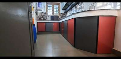 Kitchen, Flooring, Storage, Window Designs by Interior Designer Chandanesh Chandanesh, Palakkad | Kolo